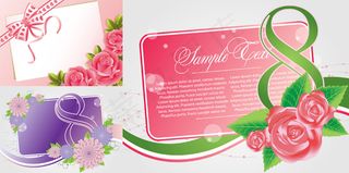 玫瑰植物卡片,免抠元素