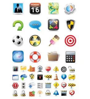 生活警示图标,免抠元素