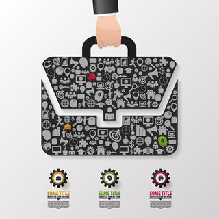 商务公文包信息图