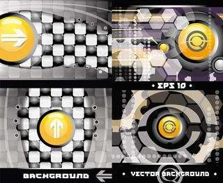 抽象Web背景,背景元素