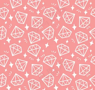 粉底钻石无缝背景