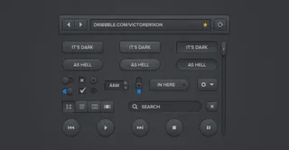 常用图标按钮,免抠元素