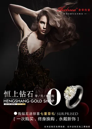 潮流珠宝海报
