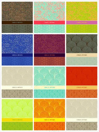 圆点花纹底纹背景