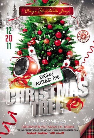 圣诞节促销广告2