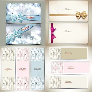 圣诞贺卡和横幅