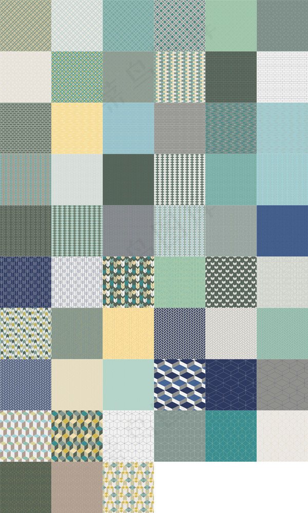 几何图形拼接背景