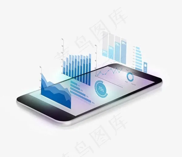 手机与信息图表