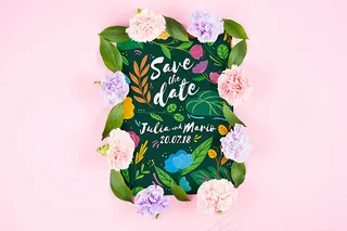 婚礼邀请卡样机