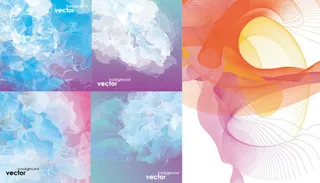 超酷的烟雾矢量