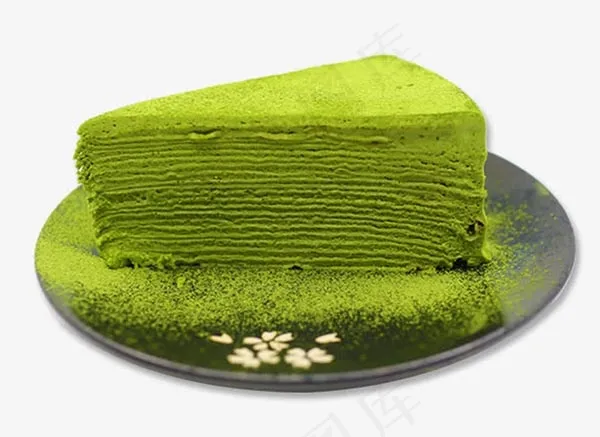 抹茶原味千层蛋糕