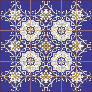 精美无缝花纹背景