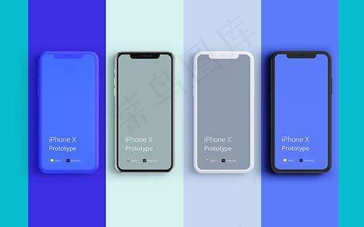 多色iphonex样机