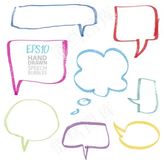 大头笔涂鸦边框