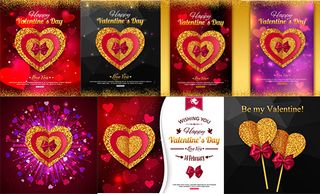 情人节心形贺卡