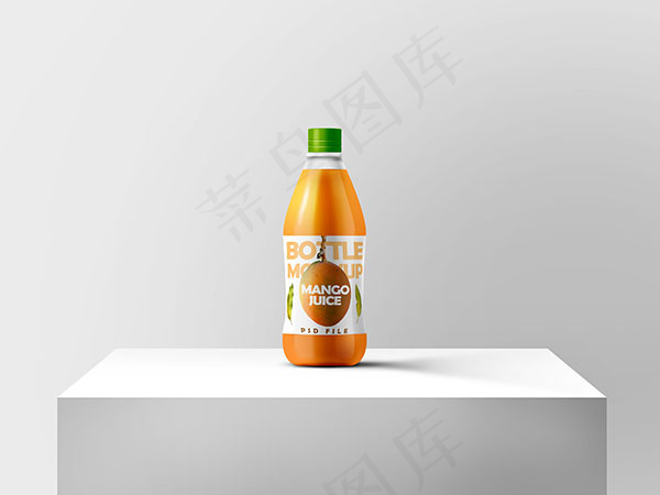 饮料瓶包装样机psd模版下载