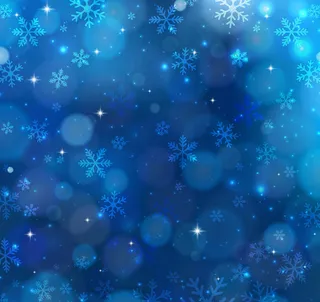 圣诞节蓝色背景