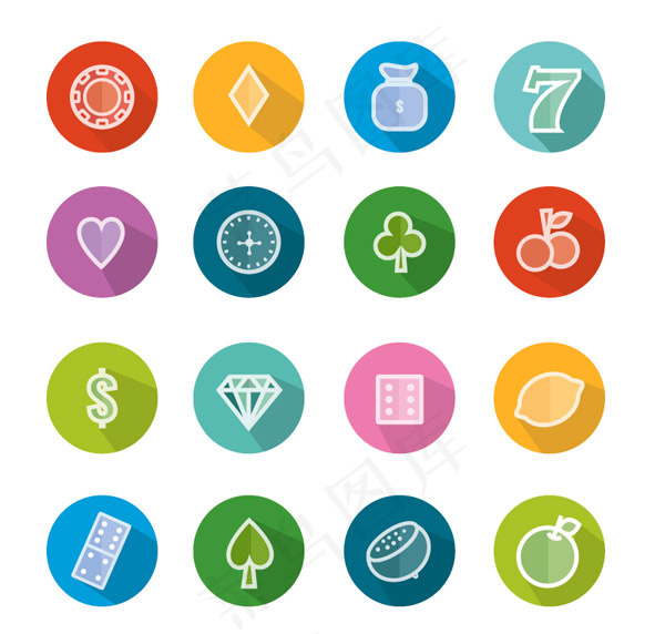 娱乐元素图标,免抠元素