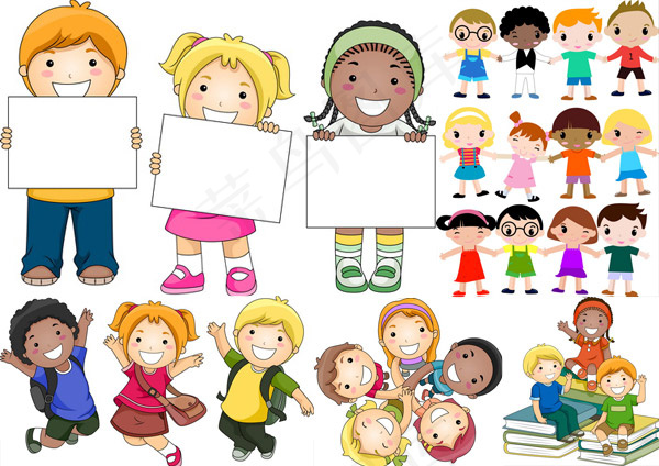 卡通儿童人物
