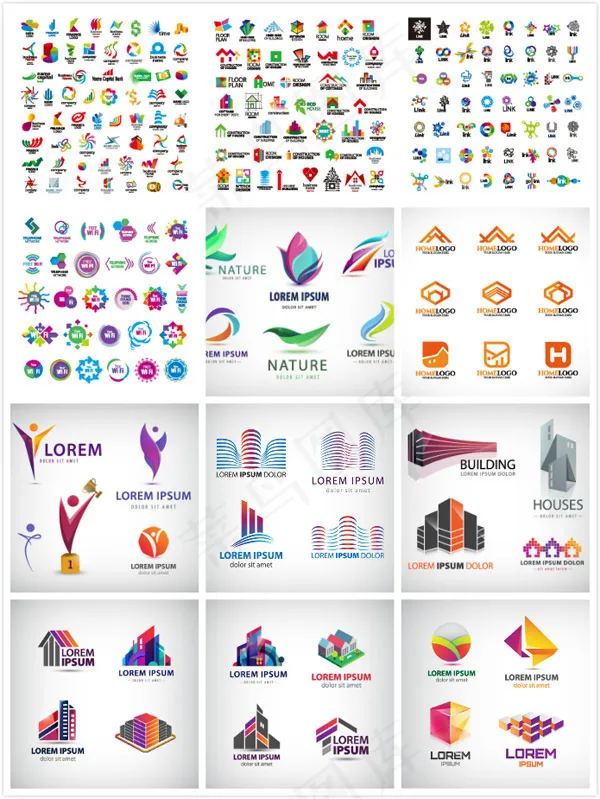 精美时尚LOGOeps,ai矢量模版下载