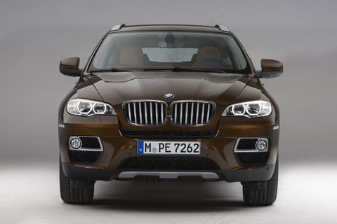 宝马X6正面 宝马X6正面