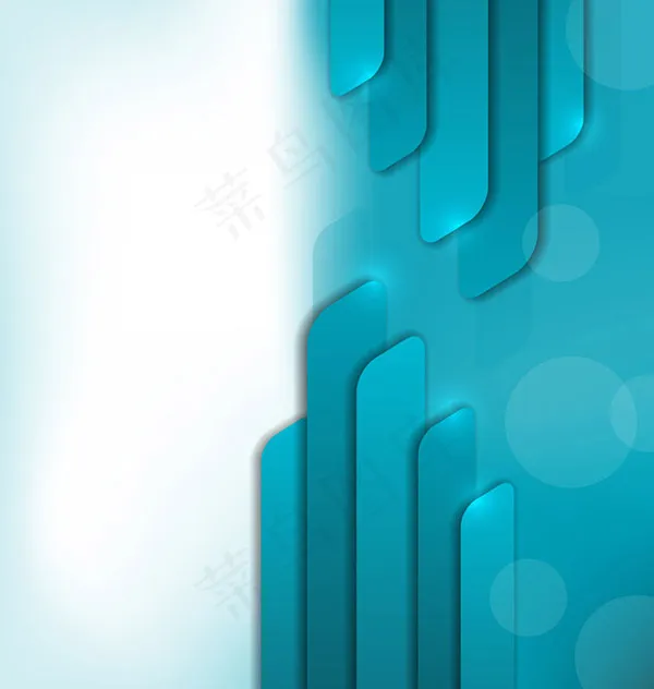 青蓝色背景eps,ai矢量模版下载