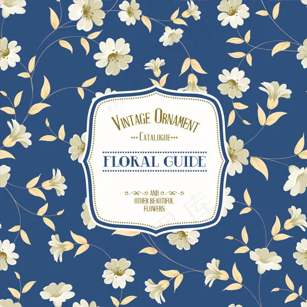 花卉婚礼请柬贺卡eps,ai矢量模版下载