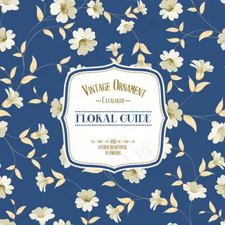 花卉婚礼请柬贺卡