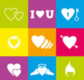 爱心图标设计,免抠元素