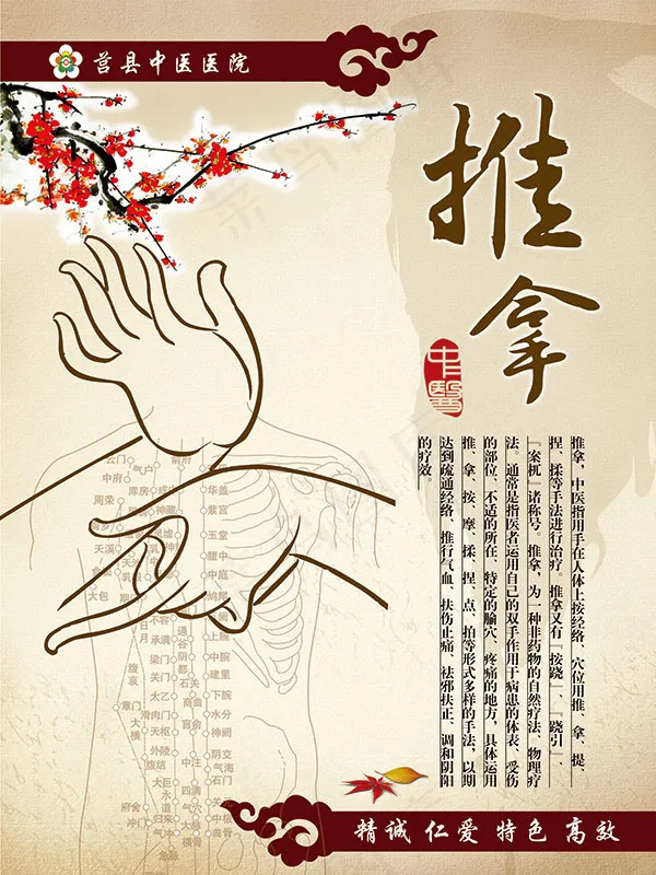 中医推拿海报(2362X3150(DPI:100))psd模版下载