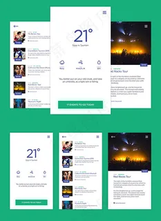 天气活动APP模板