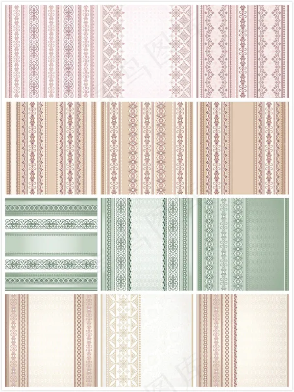 无缝花纹底纹背景(1200X1201)eps,ai矢量模版下载