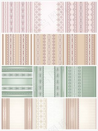 无缝花纹底纹背景