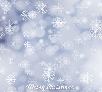 圣诞雪花背景