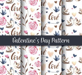 情人节无缝背景