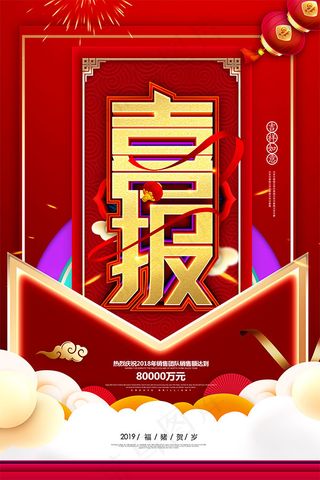2019企业年会海报