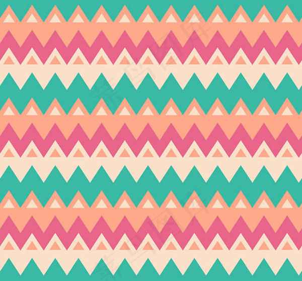 曲线波纹无缝背景