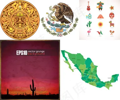 墨西哥相关元素