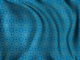 花纹褶皱布料背景