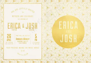 婚礼邀请卡
