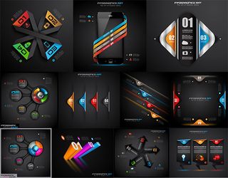 商务PPT元素标签