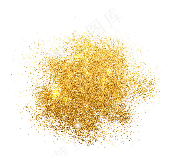 创意金粉亮片堆