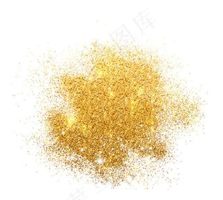 创意金粉亮片堆