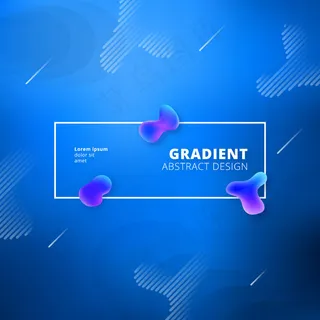 蓝色渐变背景