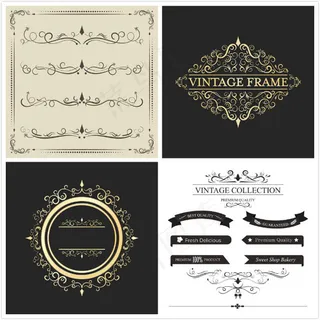 花纹图案分割线