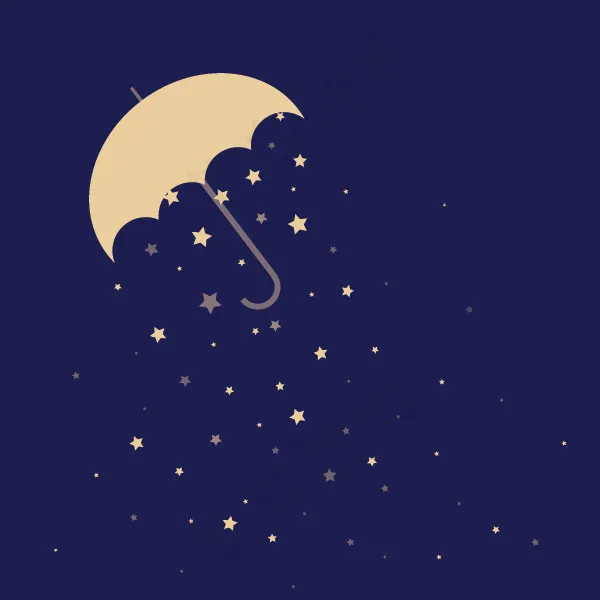 蓝色星空背景eps,ai矢量模版下载