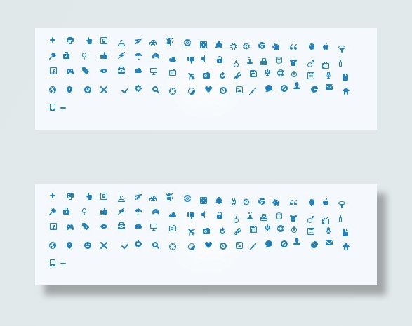 迷你小图标,免抠元素