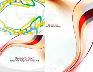 形线条花纹图案