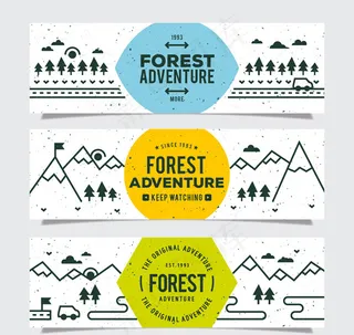 森林探险banner