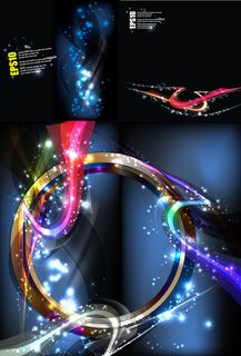 播撒光点背景,背景元素